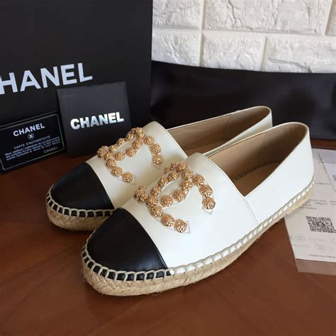 precio alpargatas chanel|shop chanel espadrilles online.